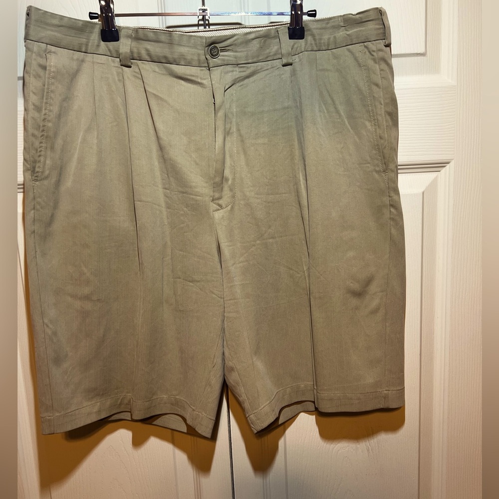 Tommy Bahama Silk Woven Pattern Dress Shorts, 36W